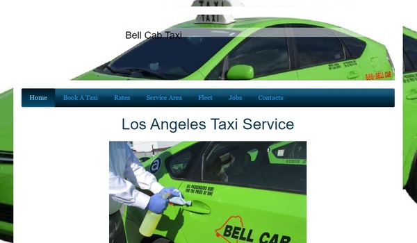 bell cab california taxi telefono