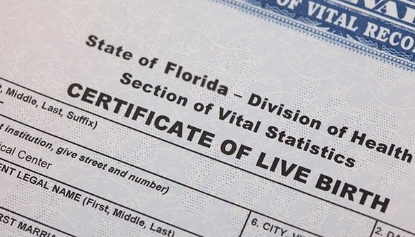 certificado nacimiento tipo id
